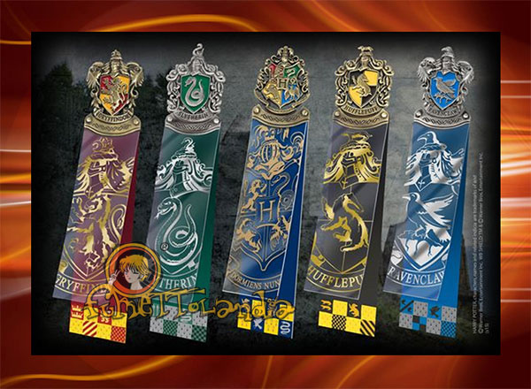 HARRY POTTER BOOKMARK 5-PACK CREST