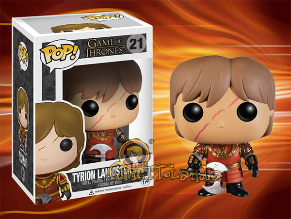 POP! #021 PVC GAME OF THRONES TYRION LANNISTER W/BATTLE ARMOR