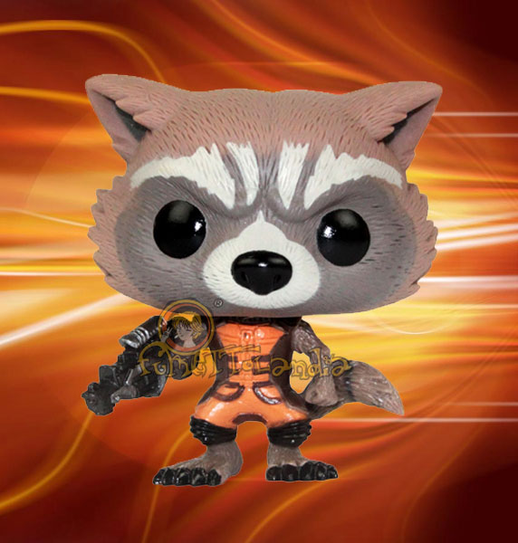POP! MARVEL #048 PVC BOBBLE HEAD ROCKET RACCOON