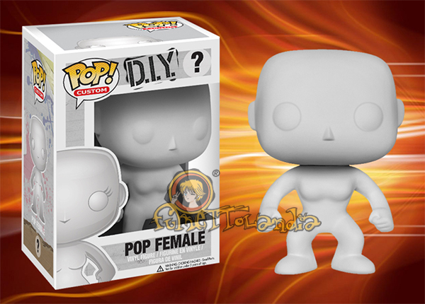 POP! CUSTOM #? PVC D.I.Y. POP FEMALE