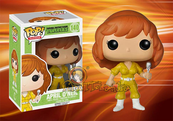 POP! TELEVISION #140 PVC TEENAGE MUTANT NINJA TURTLES APRIL O'NEIL