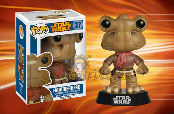 POP! STAR WARS #037 PVC BOBBLE HEAD HAMMERHEAD