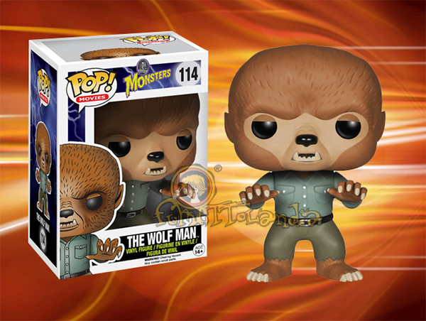 POP! MOVIES #114 PVC MONSTERS THE WOLF MAN