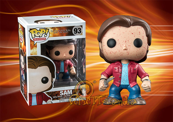POP! TELEVISION #093 PVC SUPERNATURAL SAM BLOOD SPATTERED