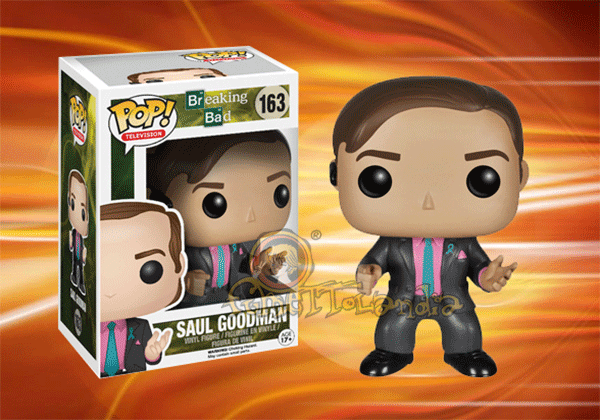 POP! TELEVISION #163 PVC BREAKING BAD SAUL GOODMAN