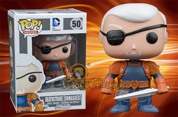 POP! HEROES #050 PVC DEATHSTROKE [UNMASKED]