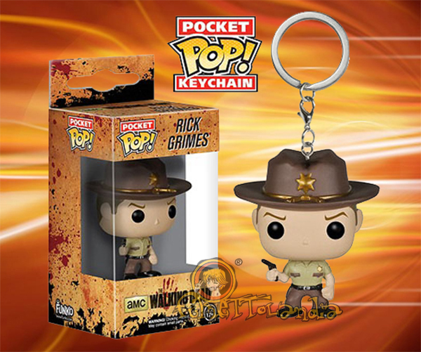 POCKET POP! KEYCHAIN THE WALKING DEAD RICK GRIMES