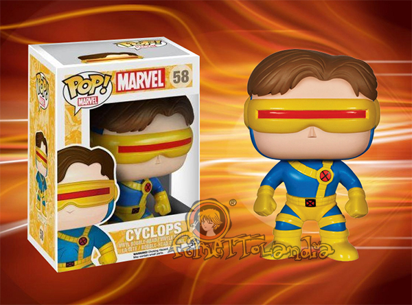 POP! MARVEL #058 PVC BOBBLE HEAD CYCLOPS