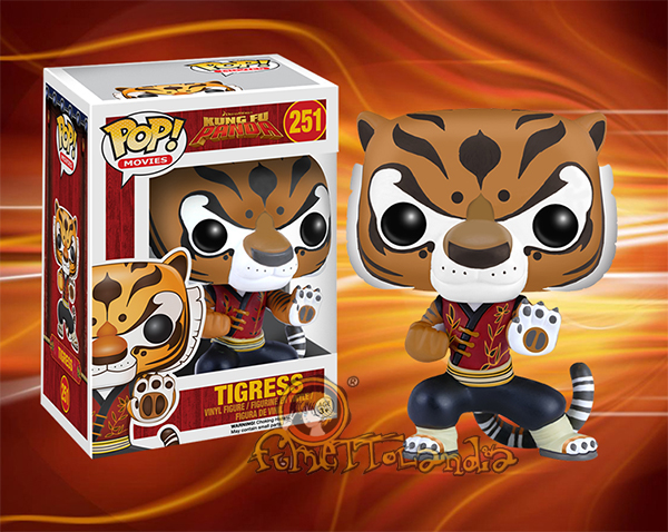 POP! MOVIES #251 PVC KUNG FU PANDA TIGRESS