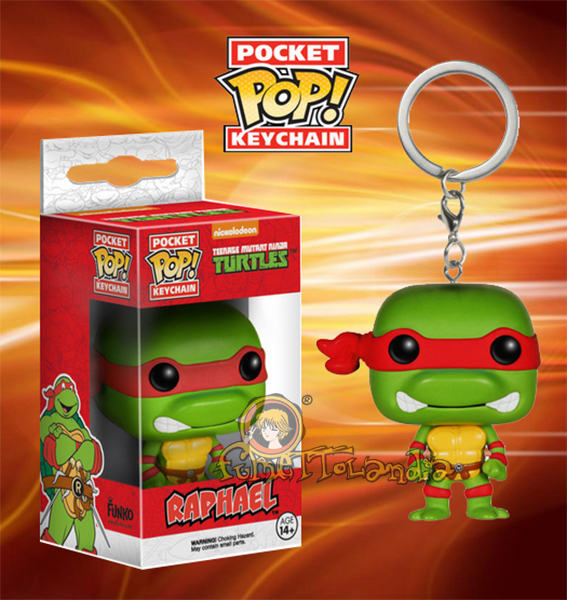 POCKET POP! KEYCHAIN TEENAGE MUTANT NINJA TURTLES RAPHAEL