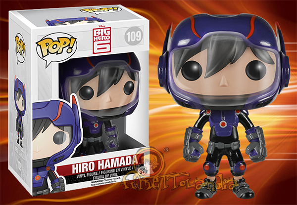 POP! #109 PVC BIG HERO 6 HIRO HAMADA