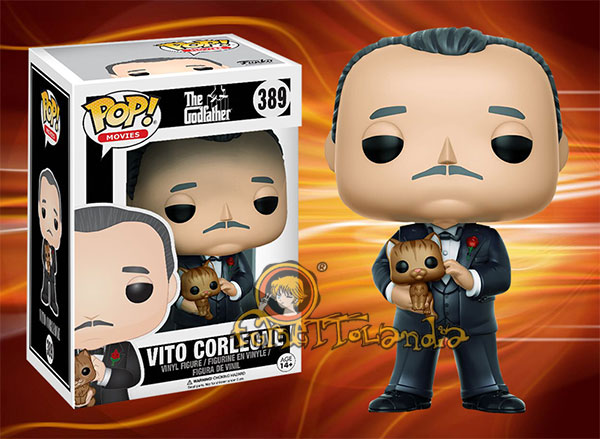POP! MOVIES #389 PVC THE GODFATHER VITO CORLEONE