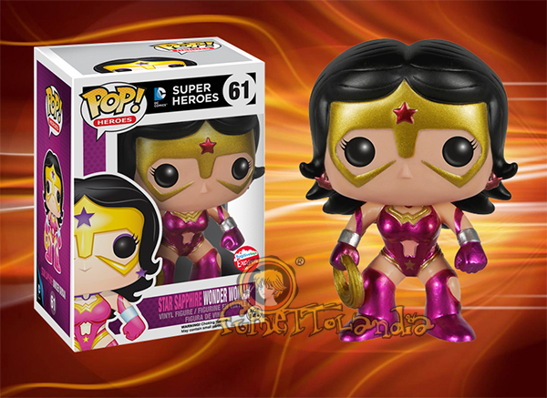 POP! HEROES #061 PVC DC SUPER HEROES STAR SAPPHIRE WONDER WOMAN