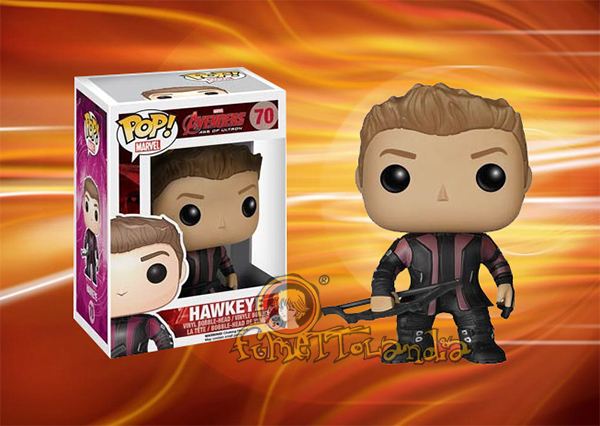 POP! MARVEL #070 PVC AVENGERS BOBBLE HEAD HAWKEYE