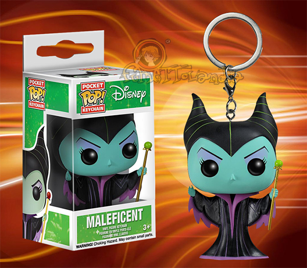 POCKET POP! KEYCHAIN DISNEY SLEEPING BEAUTY MALEFICENT