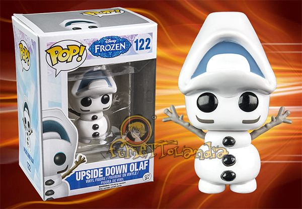 POP! DISNEY #122 PVC FROZEN UPSIDE DOWN OLAF