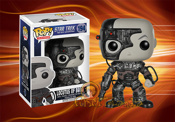 POP! TELEVISION #194 PVC STAR TREK TNG LOCUTUS OF BORG