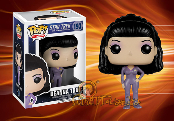 POP! TELEVISION #193 PVC STAR TREK TNG DEANNA TROI