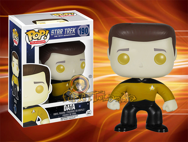 POP! TELEVISION #190 PVC STAR TREK DATA