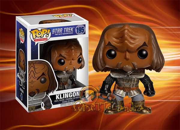 POP! TELEVISION #195 PVC STAR TREK TNG KLINGON