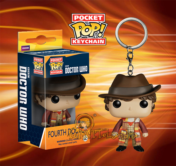 POCKET POP! KEYCHAIN DOCTOR WHO FOURTH DOCTOR
