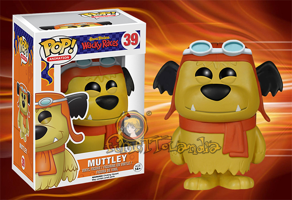 POP! ANIMATION #039 PVC WACKY RACES MUTTLEY