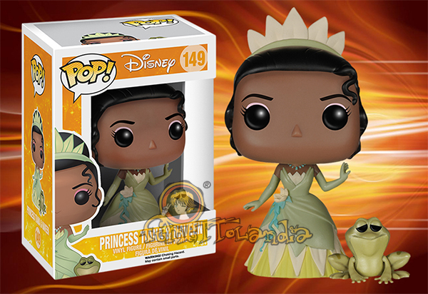 POP! DISNEY #149 PVC PRINCESS AND THE FROG TIANA & NAVEEN