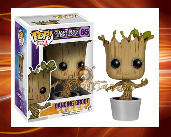 POP! MARVEL #065 PVC BOBBLE HEAD DANCING GROOT