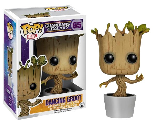 POP! MARVEL #065 PVC BOBBLE HEAD DANCING GROOT