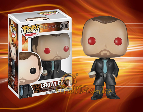 POP! TELEVISION #200 PVC SUPERNATURAL CROWLEY RED EYE