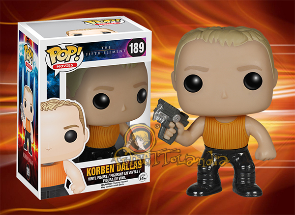 POP! MOVIES #189 PVC THE FIFTH ELEMENT KORBEN DALLAS