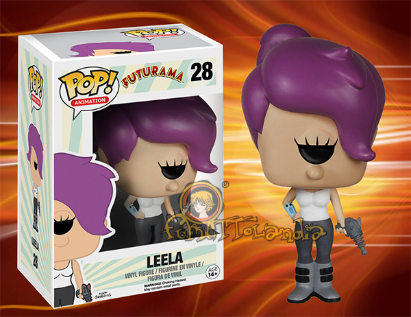 POP! ANIMATION #028 PVC FUTURAMA LEELA