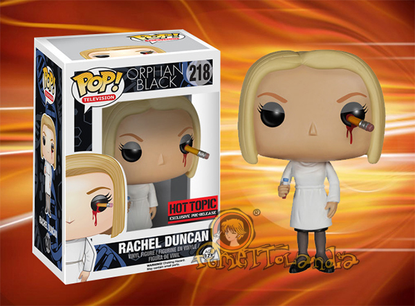 POP! TELEVISION #218 PVC ORPHAN BLACK RACHEL DUNCAN PENCIL IN EY