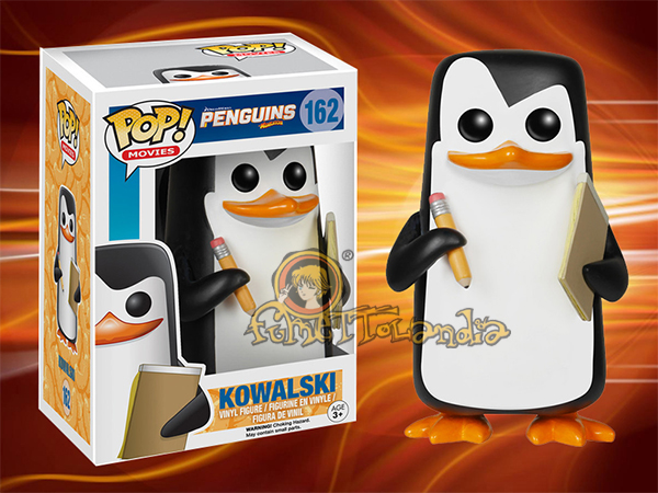 POP! MOVIES #162 PVC PENGUINS OF MADAGASCAR KOWALSKI