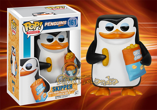POP! MOVIES #161 PVC PENGUINS OF MADAGASCAR SKIPPER