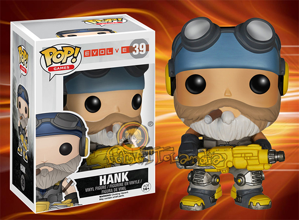 POP! GAMES #039 PVC EVOLVE HANK
