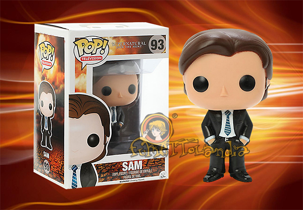 POP! TELEVISION #093 PVC SUPERNATURAL SAM FBI OUTFIT