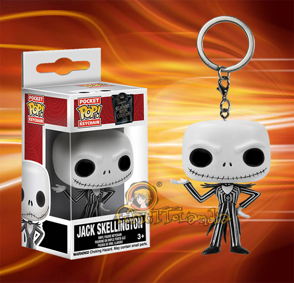 POCKET POP! KEYCHAIN NIGHTMARE BEFORE CHRISTMAS JACK SKELLINGTON