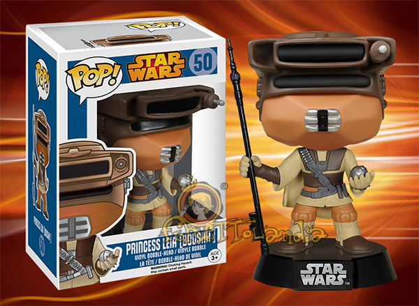 POP! STAR WARS #050 PVC BOBBLE HEAD PRINCESS LEIA (BOUSHH)