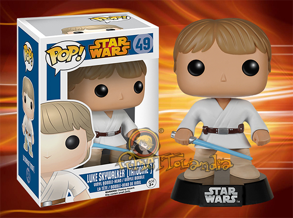POP! STAR WARS #049 PVC BOBBLE HEAD LUKE SKYWALKER [TATOOINE]