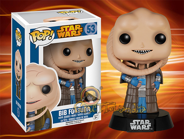 POP! STAR WARS #053 PVC BOBBLE HEAD BIB FORTUNA