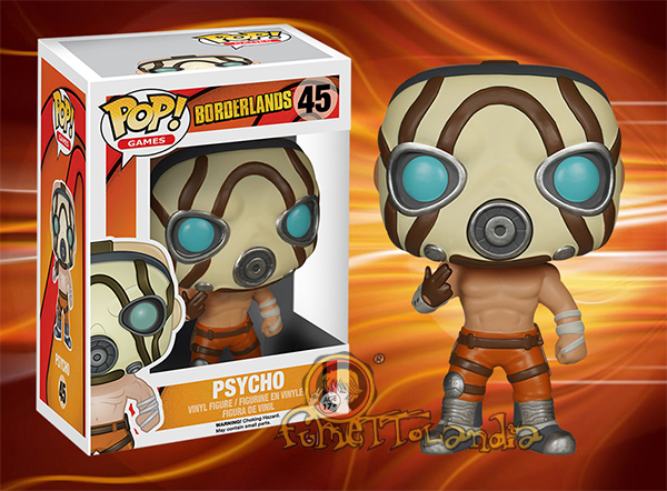 POP! GAMES #045 PVC BORDERLANDS PSYCHO