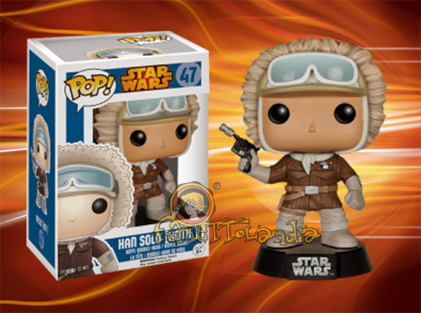 POP! STAR WARS #047 PVC BOBBLE HEAD HAN SOLO [HOTH]
