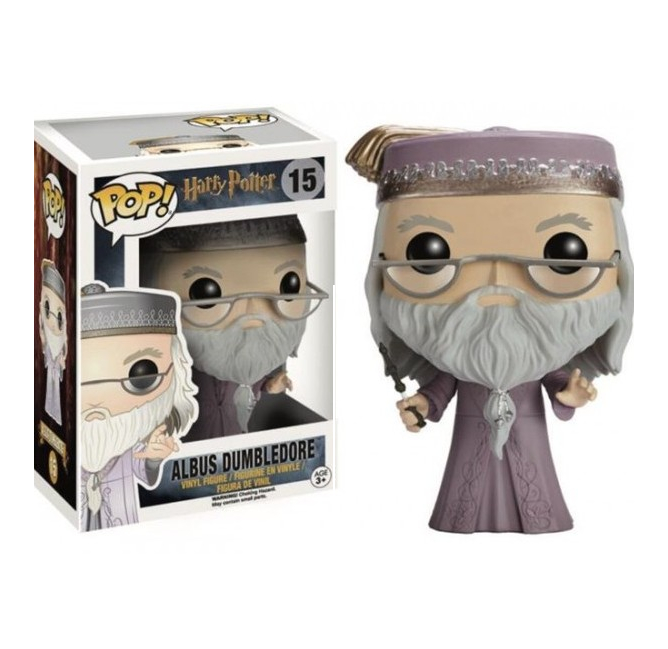 POP! HARRY POTTER #015 PVC ALBUS DUMBLEDORE (WITH WAND)