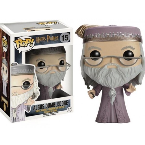 POP! HARRY POTTER #015 PVC ALBUS DUMBLEDORE (WITH WAND)