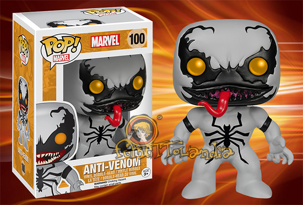 POP! MARVEL #100 PVC BOBBLE HEAD ANTI-VENOM