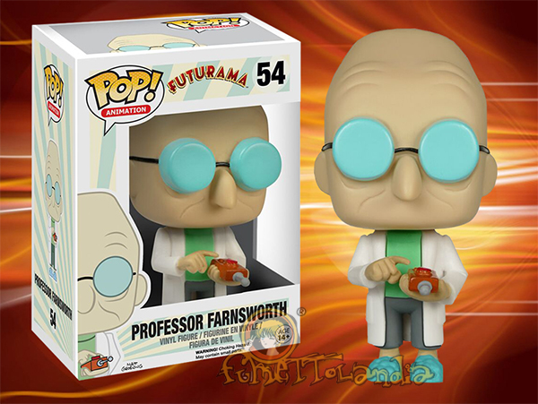POP! ANIMATION #054 PVC FUTURAMA PROFESSOR FARNSWORTH