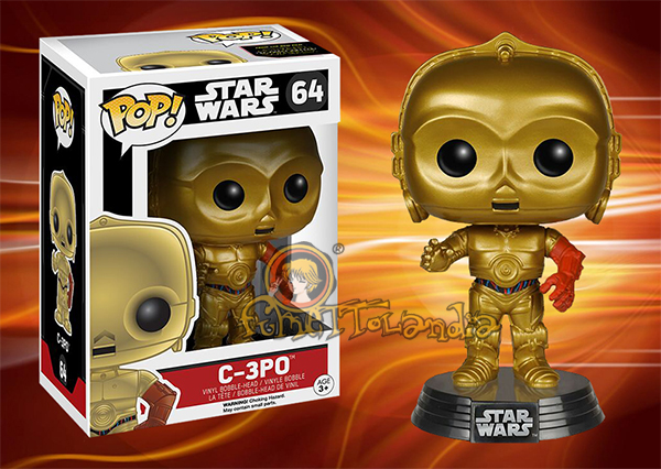 POP! STAR WARS #064 PVC BOBBLE HEAD C-3PO