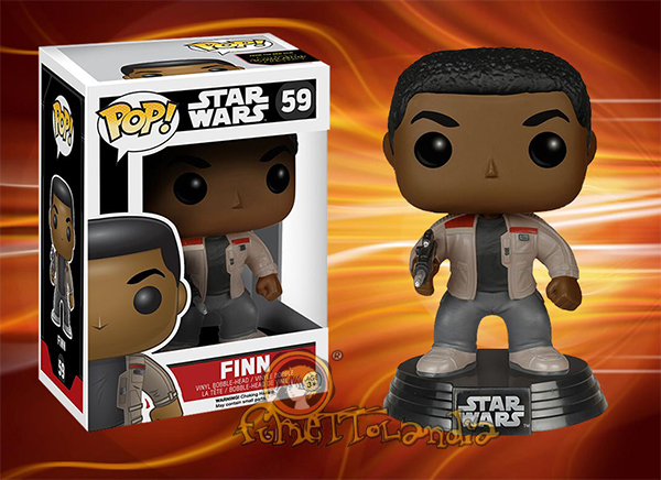 POP! STAR WARS #059 PVC BOBBLE HEAD FINN