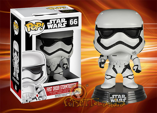 POP! STAR WARS #066 PVC BOBBLE HEAD FIRST ORDER STORMTROOPER